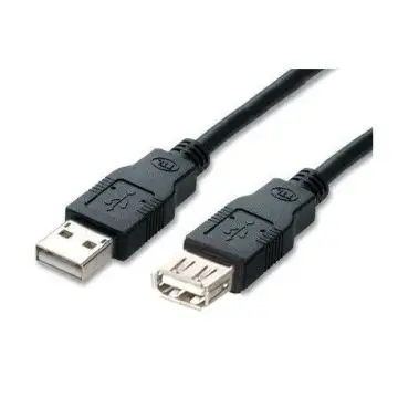 nuovaVideosuono 70/14 cavo USB 5 m USB 2.0 USB A Nero , 129453