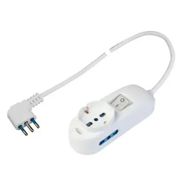 Poly Pool PP2500XL prolunghe e multiple 1,5 m 2 presa(e) AC Interno Bianco , 129399
