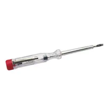 Poly Pool PP0015 tester di elettricità Rosso, Acciaio inox, Trasparente , 129400