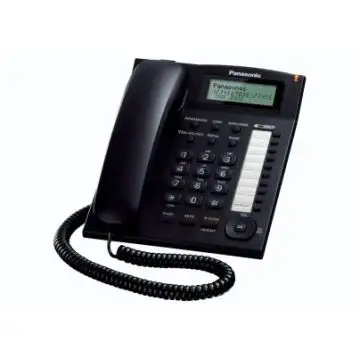 Panasonic KX-TS880EXB telefono Telefono analogico Identificatore di chiamata Nero , 42579