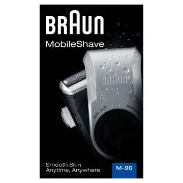 Braun MobileShave Rasoio portatile PocketGo M90 , 157068