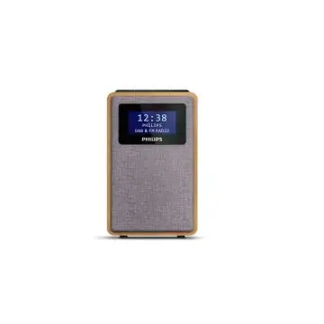 Philips TAR5005/10 radio Orologio Digitale Grigio, Legno , 130856