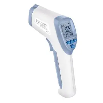 Calibeur Industries DT8836M termometro digitale per corpo Termometro a rilevamento remoto Blu, Bianco Fronte Pulsanti , 130125