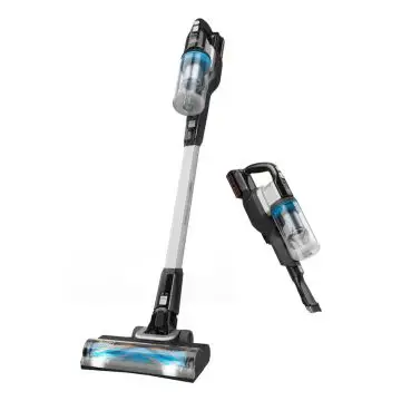 Black & Decker BHFEB520D1 aspirapolvere senza filo Nero, Trasparente, Bianco Senza sacchetto , 156564