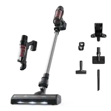 Rowenta X-Pert 7.60 RH6A71 aspirapolvere senza filo Alluminio, Rosso Senza sacchetto , 155821