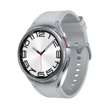 Samsung Galaxy Watch6 Classic Smartwatch Fitness Tracker Ghiera Interattiva in Acciao Inox 47mm Silver , 148307