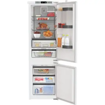 Whirlpool WHKN 3253 B4E Frigorifero combinato a incasso, Total No Frost ventilato, 55 cm, Classe E, Bianco, 38 db, h 178cm , 160621
