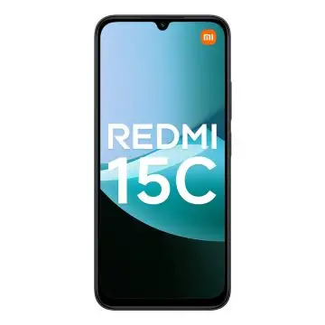 Xiaomi Redmi 15C Smartphone 4G Dual Sim 4GB RAM 128GB - Midnight Black , 160800
