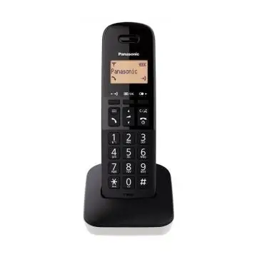 Panasonic KX-TGB610JTW telefono Telefono analogico/DECT Identificatore di chiamata Nero, Bianco , 130898