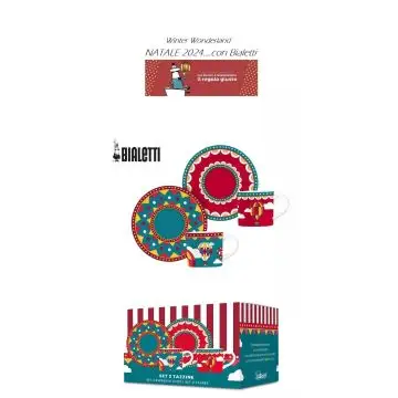 Bialetti Set 2 Tazzine Natale 24 , 154826
