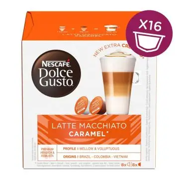 Nescafé Dolce Gusto Caramel Latte Macchiato Capsule caffè 16 pz , 88776