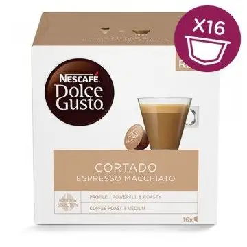 Nescafé Dolce Gusto Cortado Capsule caffè 16 pz , 88750
