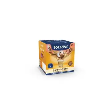 Caffè Borbone 16 Capsule miscela Capuccione Compatibile Dolce Gusto Nescafè , 160875