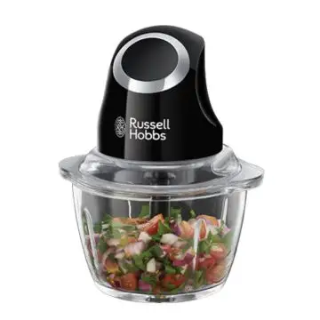 Russell Hobbs 24662-56 tritaverdure elettrico 0,5 L 200 W Nero, Trasparente , 157731