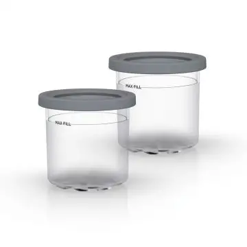 Ninja 2 vasetti per Dessert con Coperchio Grigio NC300  , 158121
