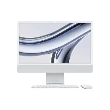 Apple iMac con Retina 24'' Display 4.5K M3 chip con 8‑core CPU e 8‑core GPU, 256GB SSD - Argento , 150875