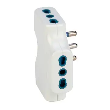 Poly Pool PP2353 adattatore per presa di corrente Tipo L (IT) Bianco , 130870
