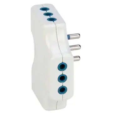 Poly Pool PP2346 adattatore per presa di corrente Tipo L (IT) Bianco , 130874