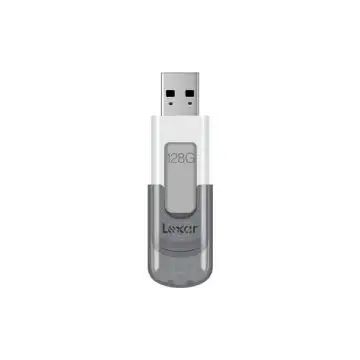 Lexar JumpDrive V100 unità flash USB 128 GB USB tipo A 3.2 Gen 1 (3.1 Gen 1) Grigio, Bianco , 127096