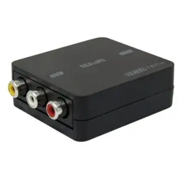 GBC Mini Convertitore AV RCA/HDMI Convertitore video attivo 1080 x 720 Pixel , 131947
