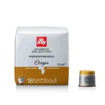 Illy Iperespresso Etiopia Capsule caffè 18 pz , 89173