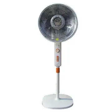 DCG Eltronic SA9680 stufetta elettrica Interno Arancione, Bianco 900 W Riscaldatore ambiente elettrico con ventilatore , 132058