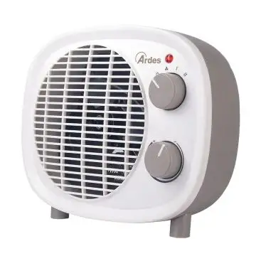 Ardes AR4F08 stufetta elettrica Interno Marrone, Bianco 2000 W Riscaldatore ambiente elettrico con ventilatore , 132254