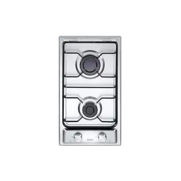 De’Longhi I 23 D piano cottura Acciaio inossidabile Da incasso 30 cm Gas 2 Fornello(i) , 130652