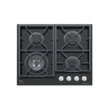 Glem Gas GV64TXBK piano cottura Nero Da incasso 60 cm 4 Fornello(i) , 150238