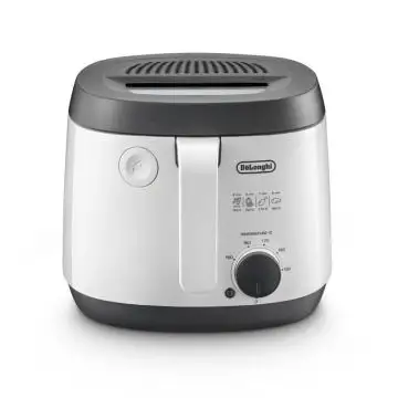 De’Longhi FS3021 Singolo Indipendente 1800 W Friggitrice Grigio, Bianco , 140853