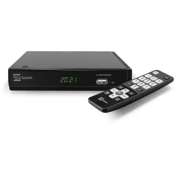 TELE System UNICO T2HEVC/01 Terrestre Full HD Nero , 136064