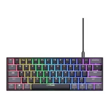 Trust GXT 867 Acira tastiera Gaming USB QWERTY Italiano Nero , 157758