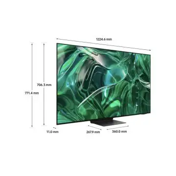 Samsung Series 9 TV QE55S95CATXZT OLED 4K, Smart TV 55" Processore Neural Quantum 4K, Dolby Atmos e OTS+, Titan Black 2023 , 148047