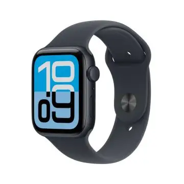 Apple Watch SE (3nd generation) SE 3 GPS 44mm Cassa Alluminio Mezzanotte con Sport Band Mezzanotte - M/L , 161600