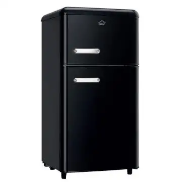 DCG Eltronic MF110BCDP Frigorifero con Congelatore Libera installazione Doppia Porta 110 L Nero , 154206
