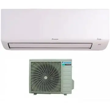 Daikin ATXC25D/ARXC25D Condizionatore Fisso Unità Interna e Esterna Bianco , 153171