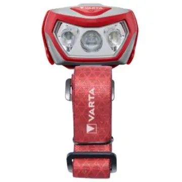 Varta Outdoor Sports H20 Pro Grigio, Rosso Torcia a fascia LED , 140684