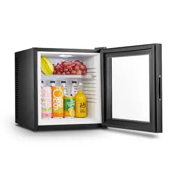 Melchioni Iceberg Glass Libera Mini Frigo Libera Installazione 23L E Nero , 145642