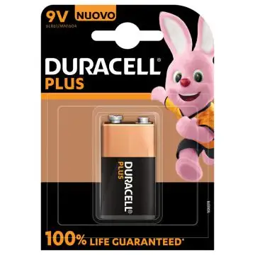 Duracell Plus 100 9V B1 x10 , 140135