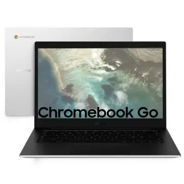 Samsung Galaxy Chromebook Go Intel® Celeron® N N4500 35,6 cm (14") HD 4 GB LPDDR4x-SDRAM 64 GB eMMC Wi-Fi 6 (802.11ax) ChromeOS Argento , 155833