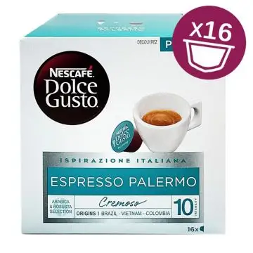 Nescafé Dolce Gusto Espresso Palermo Capsule caffè 16 pz , 136424