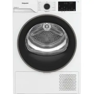 Hotpoint Ariston HPT 93D BS IT, Capacità 9kg, classe D, EasyIron, Slim, PetHair Removal | Profondità mobile 46 cm , 160950