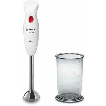 Bosch MSM24100 Frullatore a immersione CleverMixx 400 W Bianco, Rosso , 158503