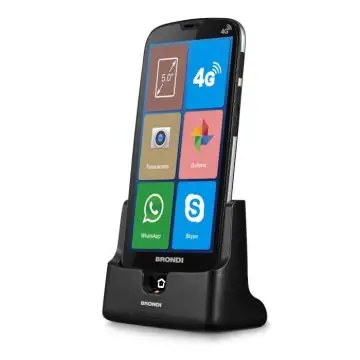 Brondi Amico Smartphone XS 12,7 cm (5") Doppia SIM Android 10.0 4G USB tipo-C 1 GB 8 GB 2200 mAh Nero , 137391