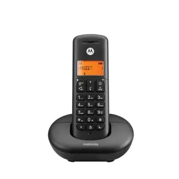 Motorola E201 telefono Telefono DECT Identificatore di chiamata Nero , 158377