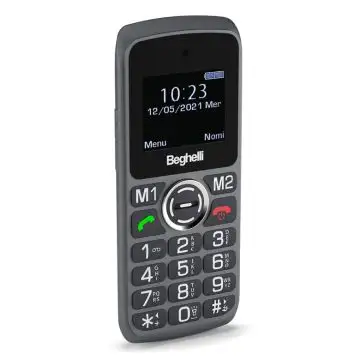 Beghelli Salvalavita Phone SLV10 4,5 cm (1.77") 81 g Nero Telefono per anziani , 137008