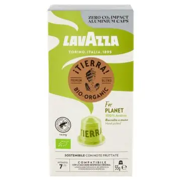 Lavazza ¡Tierra! For Planet Capsule caffè Tostatura media 10 pz , 138321