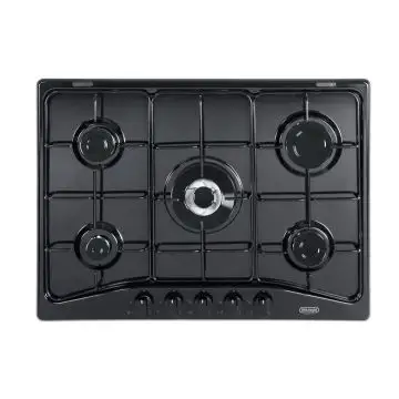 De’Longhi YNF 57 ASV piano cottura Nero Da incasso 68 cm Gas 5 Fornello(i) , 153537