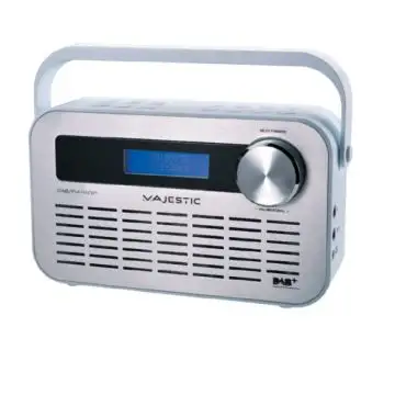 New Majestic DAB-843W radio Portatile Digitale Argento , 120605