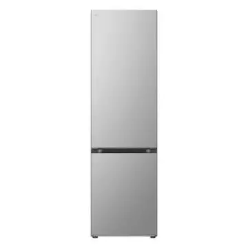 LG GBV22L0EPY Frigorifero combinato, Classe E, 387L, Door Cooling, Smart Diagnosis, Total No Frost | Prime Silver , 160124